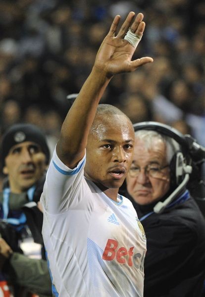 Tiền đạo Andrew Ayew, người hùng của trận đấu